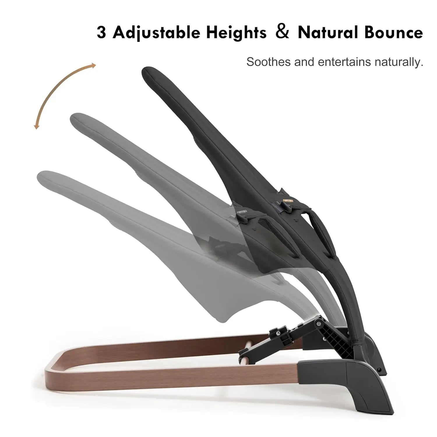 كرسي متأرجح القابل للطي -  Omuma Baby Bouncer Shopzz